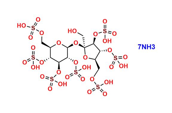 1`-Hydroxy Sucrose Heptasulfate Ammonium Salt