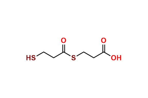 3-((3-Mercaptopropanoyl)thio)propanoic acid