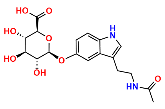 N-Acetyl Serotonin beta-D-Glucuronide