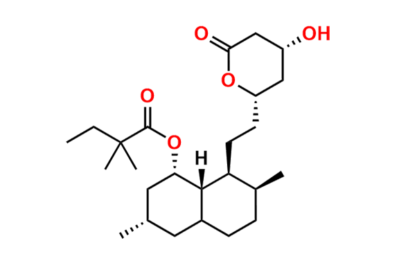 (1S,3S,7S,8S,8aS)-8-(2-((2R,4R)-4-Hydroxy-6-oxotetrahydro-2H-pyran-2-yl)ethyl)-3,7-dimethyldecahydronaphthalen-1-yl 2,2-dimethylbutanoate