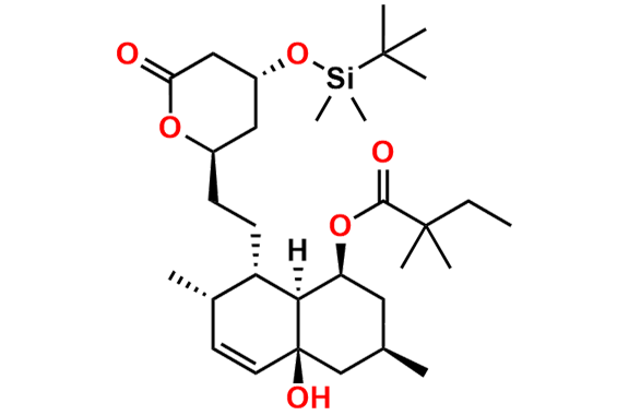 4-tert-Butyldimethylsilyl-4a’-hydroxy Simvastatin
