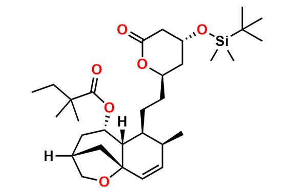 4a’,6’-Anhydro-4-tert-butyldimethylsilyl Simvastatin