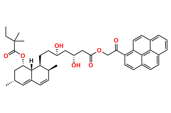 Simvastatin, 1-Pyreneacetyl Ester
