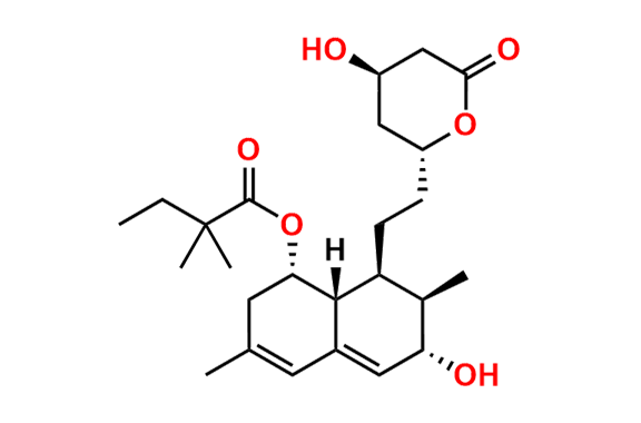 3’(S)-Hydroxy Simvastatin
