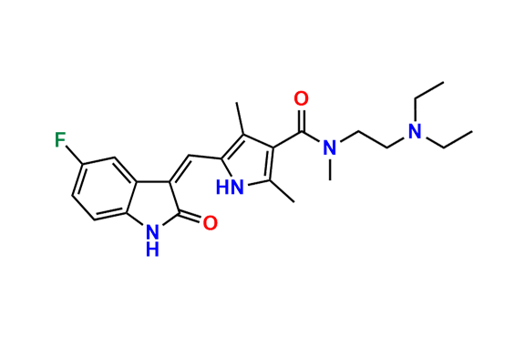 Sunitinib N-Methyl Analogue