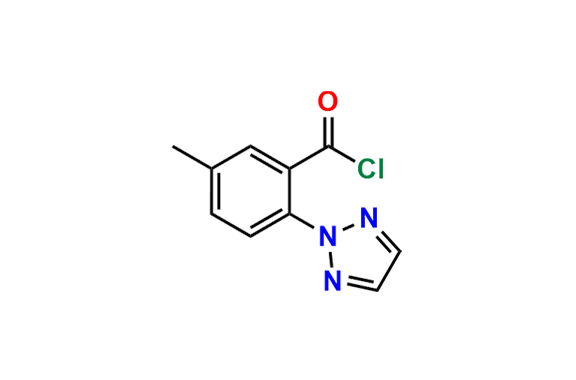 5-methyl-2-(2H-1,2,3-triazol-2-yl)benzoyl chloride