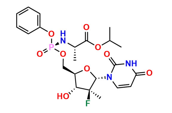 2\'-S-Fluoro Sofosbuvir Alpha-Isomer