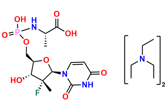 Sofosbuvir Impurity 132 (GS-566500) Ditriethylamine Salt