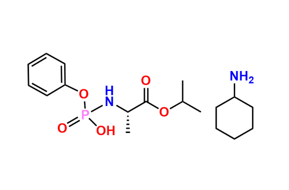 Sofosbuvir Impurity 43 (Cyclohexylamine Salt)