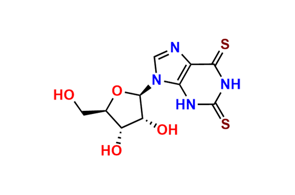 9-((2R,3R,4S,5R)-3,4-Dihydroxy-5-(hydroxymethyl)tetrahydrofuran-2-yl)-3,9-dihydro-1H-purine-2,6-dithione