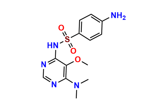 4-amino-N-[6-(dimethylamino)-5-methoxypyrimidin-4-yl]benzenesulfonamide