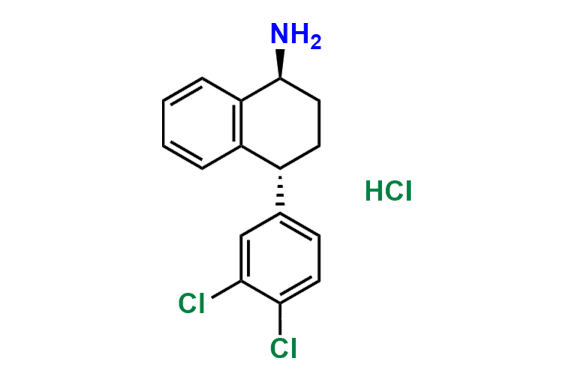 rac-trans-N-Desmethyl Sertraline Hydrochloride
