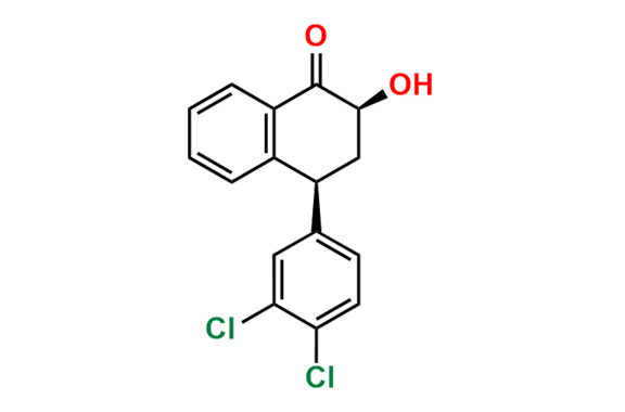 4-(S)-1-Des(methylamine)-1-oxo-2-(R,S)-hydroxy sertraline