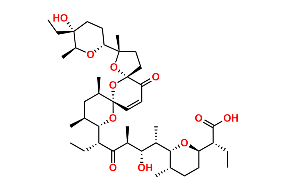 Salinomycin, 20-deoxy-20-oxo