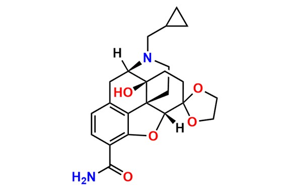 Samidorphan Isoquinoline Dioxolane