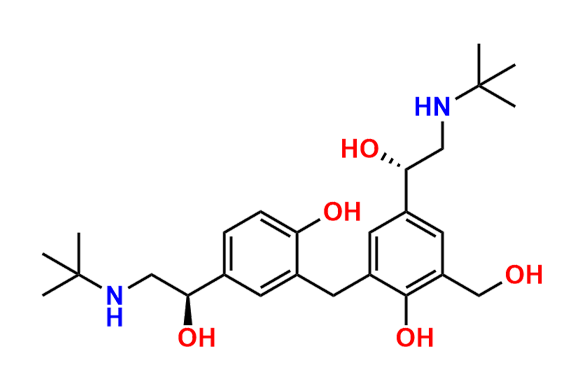 Salbutamol EP Impurity N Isomer 2(SR+RS)