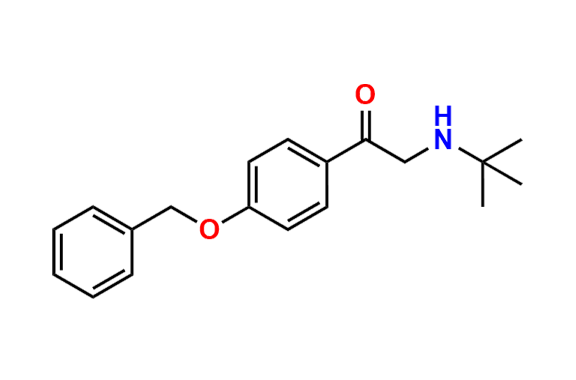 1-(4-(Benzyloxy)phenyl)-2-(tert-butylamino)ethan-1-one