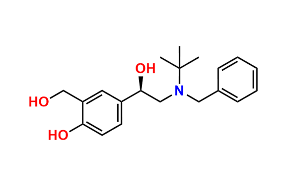 (R)-4-(2-(Benzyl(tert-butyl)amino)-1-hydroxyethyl)-2-(hydroxymethyl)phenol