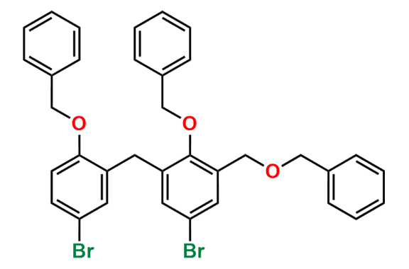 2-(Benzyloxy)-1-(2-(benzyloxy)-5-bromobenzyl)-3-((benzyloxy)methyl)-5-bromobenzene