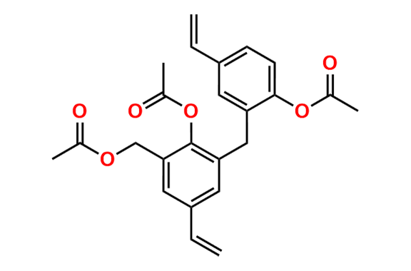 2-Acetoxy-3-(2-acetoxy-5-vinylbenzyl)-5-vinylbenzyl Acetate
