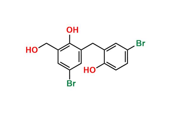 4-Bromo-2-(5-bromo-2-hydroxybenzyl)-6-(hydroxymethyl)phenol
