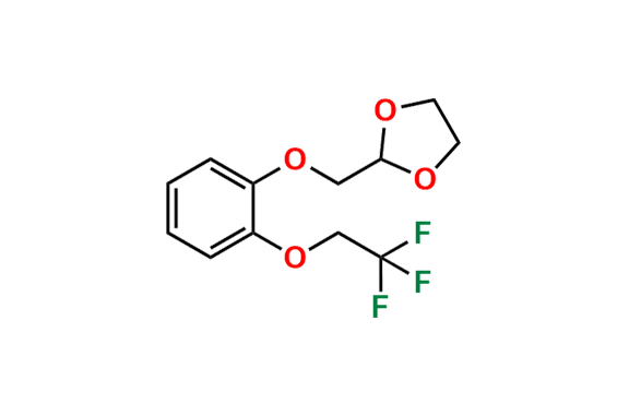 2-[[2-(2,2,2-Trifluoroethoxy)phenoxy]methyl]-1,3-dioxolane