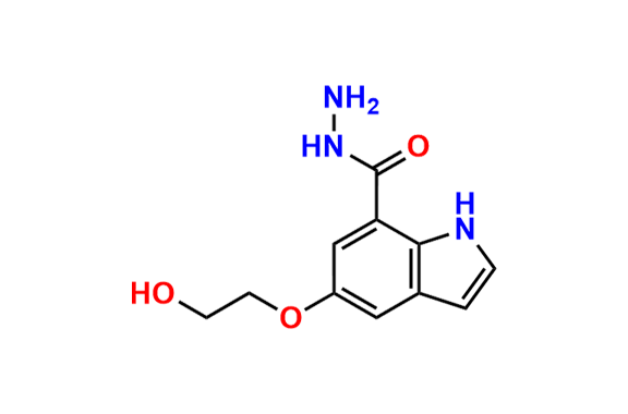 5-(2-hydroxyethoxy)-1H-indole-7-carbohydrazide