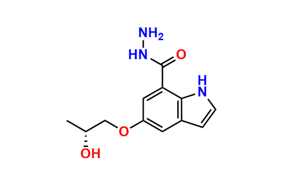 5-[(2R)-2-hydroxypropoxy]-1H-indole-7-carbohydrazide