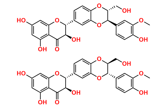 Mixture of Silibinin and Silybin B