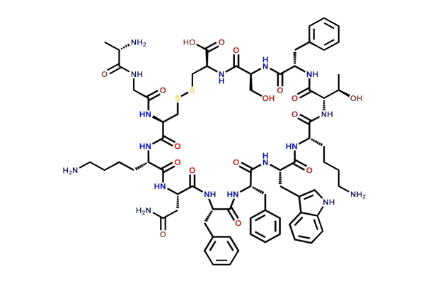 Des-Thr(12)-Somatostatin