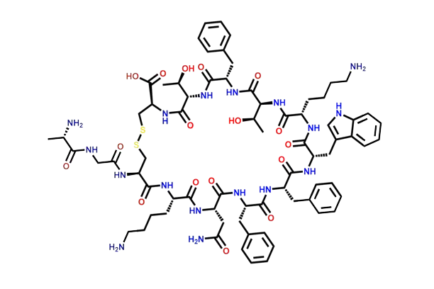 Des-Ser(13)-Somatostatin