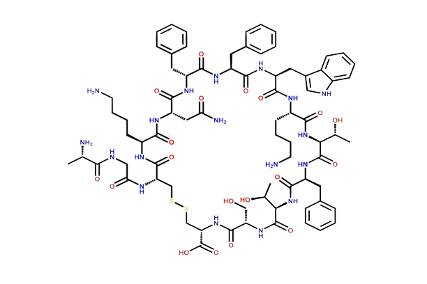 D-Phe(6)-Somatostatin