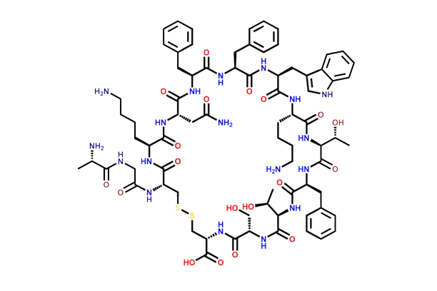 D-Cys(14)-Somatostatin