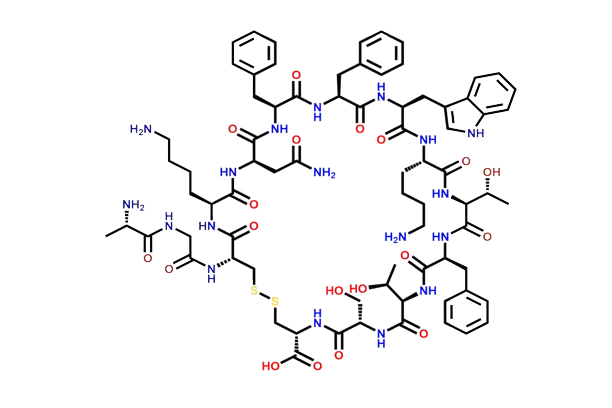 D-Asn(5)-Somatostatin