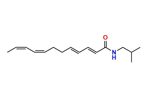 (2E,4E,8Z,10Z)-N-Isobutyldodeca-2,4,8,10-tetraenamide