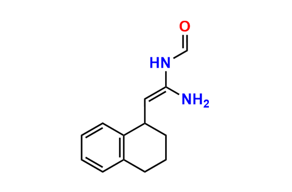 (E)-N-(1-amino-2-(1,2,3,4-tetrahydronaphthalen-1-yl)vinyl)formamide