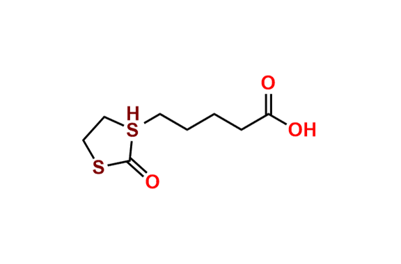 5-[(2S)-2-oxodithiolan-3-yl]pentanoic acid
