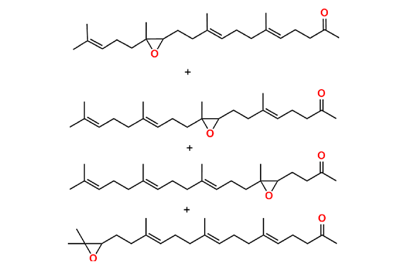 Teprenone Epoxide (Mixture of Teprenone Impurity 8,9,10 and 11)