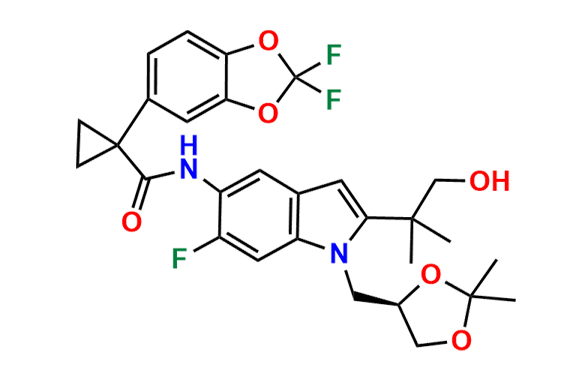 Acetonide Tezacaftor