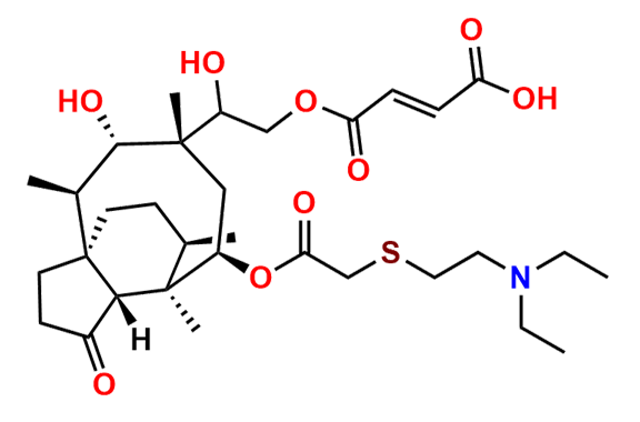 Tiamulin EP Impurity H Trifluoroacetate (Mixture of Diastereomers)