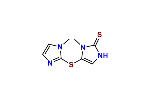 1-methyl-5-((1-methyl-1H-imidazol-2-yl)thio)-1,3-dihydro-2H-imidazole-2-thione