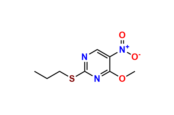 4-methoxy-5-nitro-2-(propylsulfanyl)pyrimidine