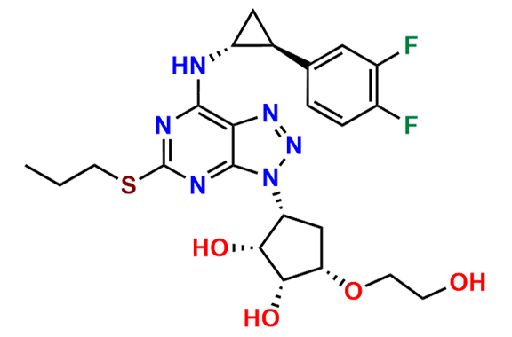 Ticagrelor (1R,2R,3R,5S) Isomer