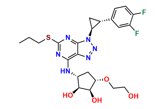 Ticagrelor (1S,2R )Isomer