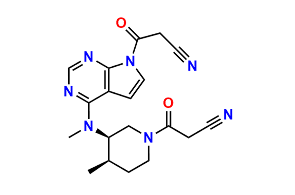 Tofacitinib N-Oxopropanenitrile