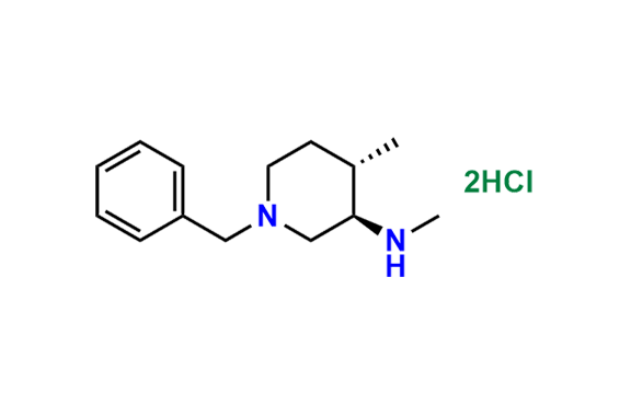rel-(3R,4S)-1-Benzyl-N,4-dimethylpiperidin-3-amine Dihydrochloride