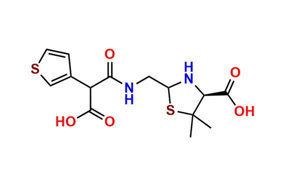 Ticarcillin Sodium EP Impurity E (Mixture of Diastereomers)