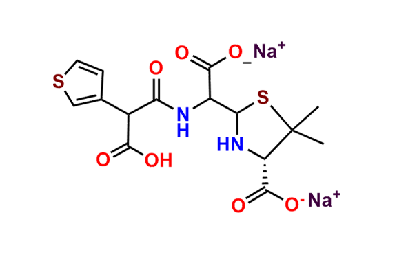 Ticarcillin EP Impurity D (Mixture of Diastereomers)