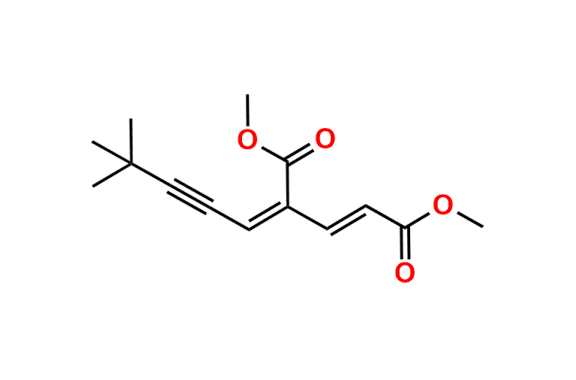 (2E,4E)-4-(4,4-Dimethyl-2-pentyn-1-ylidene)-2-pentenedioic Acid 1,5-Dimethyl Ester