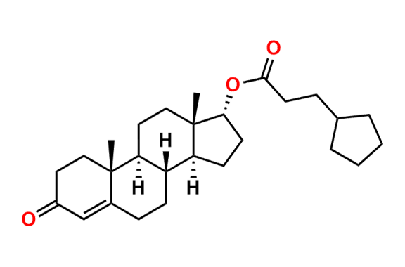 Testosterone 17 alpha cyclopentanepropionate